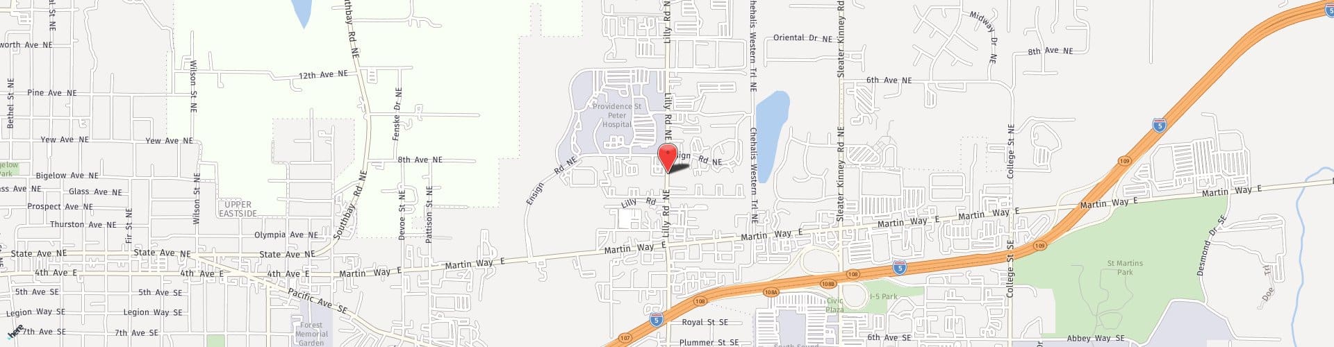 Location Map: 300 Lilly Rd NE Olympia, WA 98506