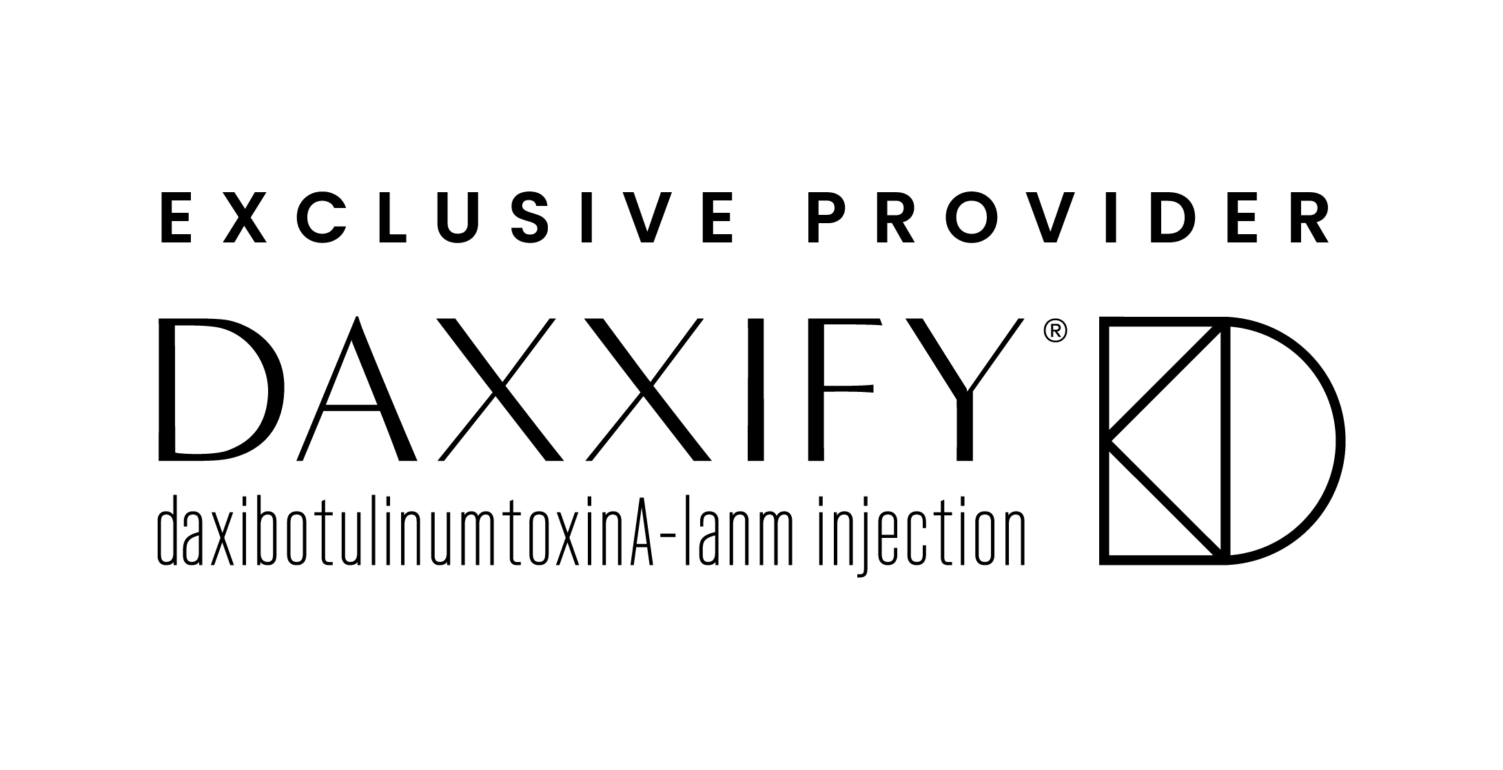 DAXXIFY Exclusive Provider Logo Black